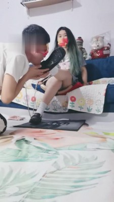 【妖精】JK制服-喂食/原味袜+踩踏+捆绑 bf5401